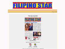 Tablet Screenshot of filipinostar.org
